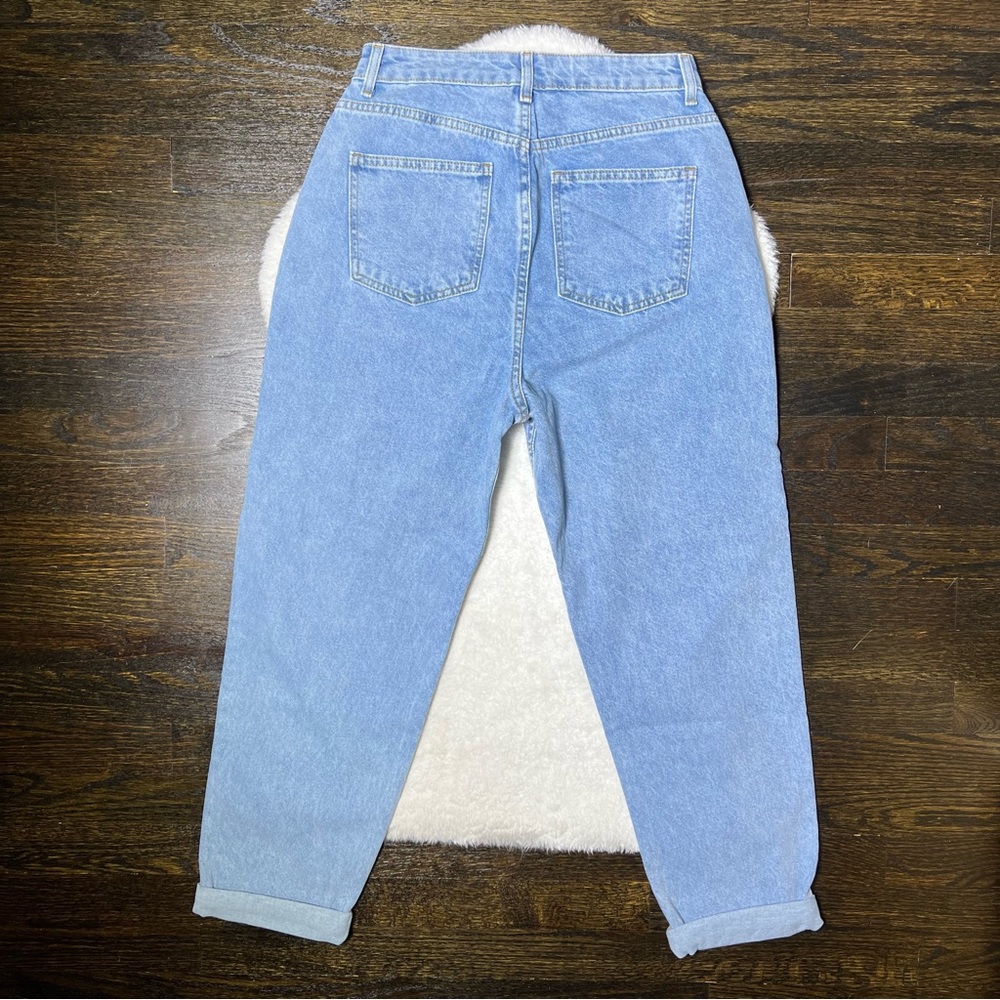ASOS High Rise Blue Jeans - Picture 7 of 11